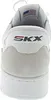 The back view of a white sneaker. Produktbild-Vorschau