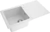 Granitspüle - Spülbecken - Küchenspüle - Weiss - 76 x 43,5 Produktbild-Vorschau 2