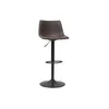 Miliboo - Barhocker Vintage Polyurethanbraun 2er Set NEW Produktbild-Vorschau 4