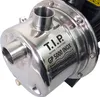A close-up, studio shot of a stainless steel water pump. Podgląd zdjęcia produktu