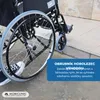 Mobiclinic skladací invalidný vozík ľahký Samohybný Náhľad obrázku produktu 7