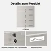 Wiltec 4 systém poštových schránok z nerezovej ocele 556 x Náhľad obrázku produktu 13