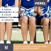 Perel Klappbank mit Griff in Rattan-Optik, wetterfeste Produktbild-Vorschau 3
