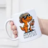 Aperolo Saufus Rex Tasse Weiß Dinosaurier Sommergetränk Produktbild-Vorschau 4