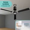 Noaton® Deckenventilator mit Beleuchtung und Fernbedienung Produktbild-Vorschau 3