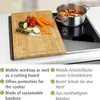WENKO Herdabdeckplatte Mod. Bambus, Küchenbrett, Produktbild-Vorschau 3