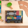 CONNETIX Magnetbausteine Regenbogen Transportieren Packen Produktbild-Vorschau 2