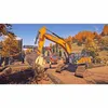 Construction site with excavators and a truck during autumn. Náhľad obrázku produktu
