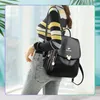 J&W Zaino City Donna Fluturake Nero Taglia unica Anteprima dell’immagine prodotto 2