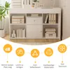 Eckschreibtisch L-förmiger Schreibtisch/Sideboard Produktbild-Vorschau 4