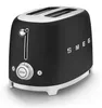 Smeg TSF01PGEU Retro 50's Style 2-Slice Toaster Mattschwarz Produktbild-Vorschau 5