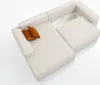 Ecksofa TOR mit Schlaffunktion. Farbe: Cream. Produktbild-Vorschau 8