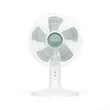 A white table fan on a white background. Náhľad obrázku produktu