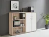 Aktenschrank TABOR 1 niedrig in Eiche Sonoma / weiß matt, Produktbild-Vorschau 2