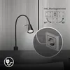 Lampada da letto a LED Interruttore on/off Flessibile GU10 Anteprima dell’immagine prodotto 6