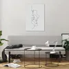 Bilder auf glas - Einteilig - Stück Linear Paar - 70x100cm Produktbild-Vorschau 6
