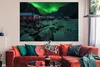 MuchoWow® Poster Nordlichter - Norwegen - Nacht 180x120 cm Produktbild-Vorschau 3