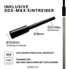 Tiefenerder SET 3x1000mm Ø20mm Niro V4A Inklusive SDS-Max Produktbild-Vorschau 3