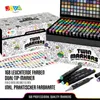 Sada kreativních fixů Joya Creative Twinmarkers, 168 kusů – Náhled obrázku produktu 2