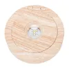 Houten displaybasis met verlichting, roterende displaybasis Productafbeelding-voorbeeld 2
