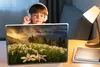MuchoWow® Laptop Aufkleber Sticker Cover Blumenfeld - Hügel Produktbild-Vorschau 3