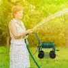 Relaxdays Schlauchwagen, bis 60 m, 4 Vollgummireifen, Produktbild-Vorschau 5