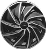 15" Zoll Radkappen Schwarz Silber Radzierblenden Radblenden Produktbild-Vorschau 13