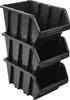Sichtlagerbox Sortierbox Lagerbox Stapelbox schwarz NP10 Produktbild-Vorschau 19