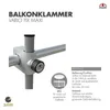 doppler Balkonklammer VARIO FIX MAXI Produktbild-Vorschau 16