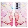 Galaxy A32 5G Hülle, Marmor Motiv Kunstleder Tasche Wallet Produktbild-Vorschau 2