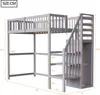 Flieks Etagenbett 90x200cm mit Treppe und Kleiderschrank, Produktbild-Vorschau 7