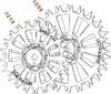 Roues pour tondeuse-robot HUSQVARNA AUTOMOWER 435, 535X Voir les images du produit 3