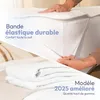 Comfeur Chauffe-matelas électrique 190x80 cm blanc – Voir les images du produit 6