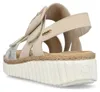 Rieker Damen Keilsandaletten Sandalen Ultraleicht 69260-60 Produktbild-Vorschau 2