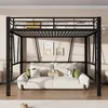 Letto a castello Flieks, 140x200 cm, con 2 scale, letto a Anteprima dell’immagine prodotto 2