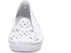 Gemini Damen Slipper Ballerina Leder Cutouts Blumenmuster Produktbild-Vorschau 2