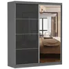 Schwebetürenschrank Schrank Kleiderschrank 183 cm Produktbild-Vorschau 5