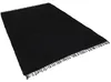 Baumwolle Natur Teppich Jolly Baumwolle Schwarz, Produktbild-Vorschau 2