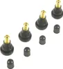 set di 4 valvole in gomma corte a scatto TR412 Anteprima dell’immagine prodotto 1