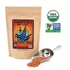 A bag of bird food with a scoop of the food next to it, along with USDA Organic and Non-GMO Project Verified badges. Anteprima dell’immagine prodotto