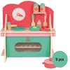 Egmont Toys Küche Holz 36x17x38 cm mit Zubehör Produktbild-Vorschau 2