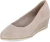 Tamaris Damen Pumps Leder Keilabsatz Bastoptik 1-22303-42, Produktbild-Vorschau 8