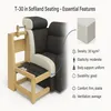 A cutaway view of a sofa showing its internal structure and material features. Produktbild-Vorschau