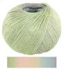 Lana Grossa - Cotonella 0001 pastellgrün rosa beige Produktbild-Vorschau 1