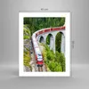Poster - Poster ohne Rahmen - Viadukt Landwasser Zug - Produktbild-Vorschau 4