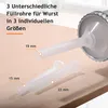Wurstfüller 3L, Wurstmaschine, Manuelle Wurstfüllmaschine, Produktbild-Vorschau 3