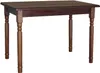 A wooden table with four legs on a white background. Produktbild-Vorschau