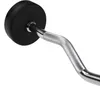 Sztanga/gryf stały gumowany łamany 25 kg hms gsl25 Produktbild-Vorschau 3