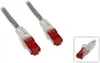 CAT 6 Patchkabel, S/FTP (PiMF), transparent Kupferleiter Produktbild-Vorschau 1
