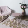 Set von 2 Tischen Bicolor Rose Home Deco Factory Produktbild-Vorschau 8